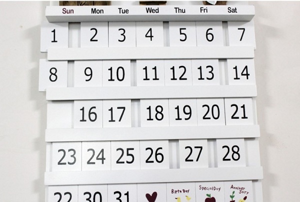 Lịch vạn niên gỗ